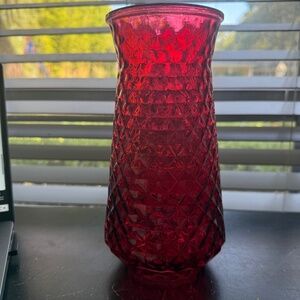 Vintage Paula Diamond Textured Vase